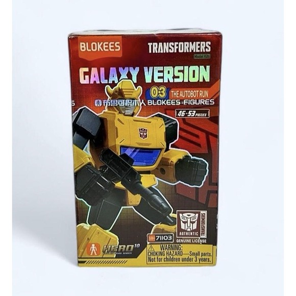 Blokees Other - Blokees Transformers Galaxy Ver.3 Autobot Run (1 Random Blind Box Figure) 71103